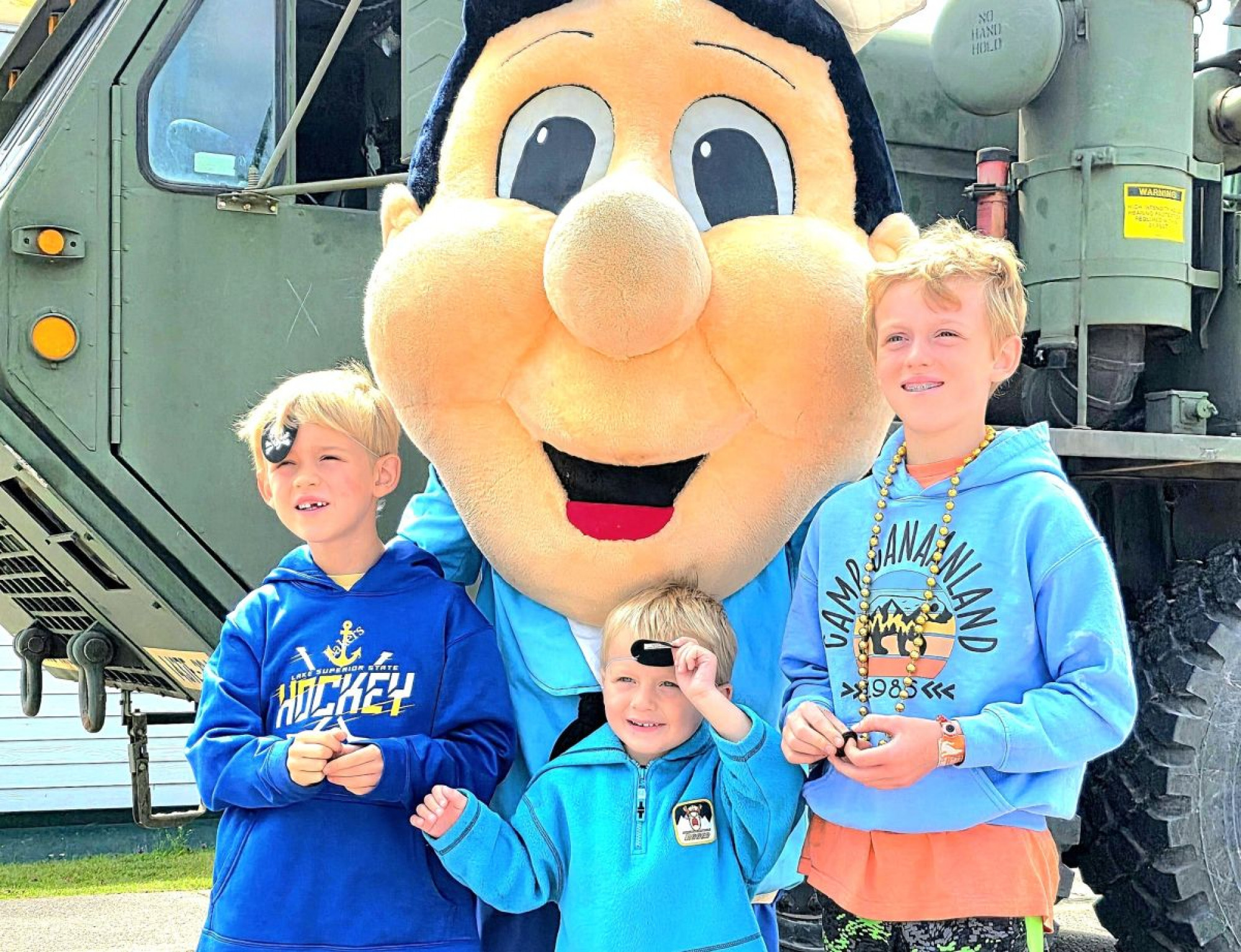 Little Sailors Day at Original Soo Locks Boat Tours Sault Michigan