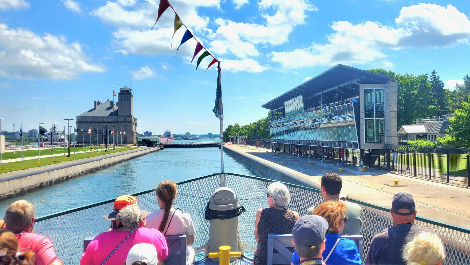 Top places to travel Michigan's Upper Peninsula Sault Michigan Original Soo Locks Boat Tours