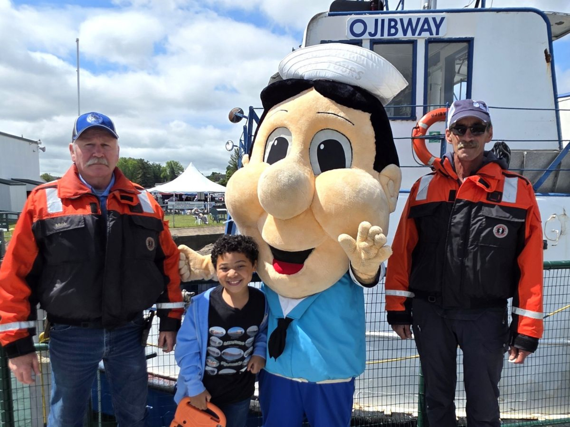 Little Sailors Day at Original Soo Locks Boat Tours Sault Michigan