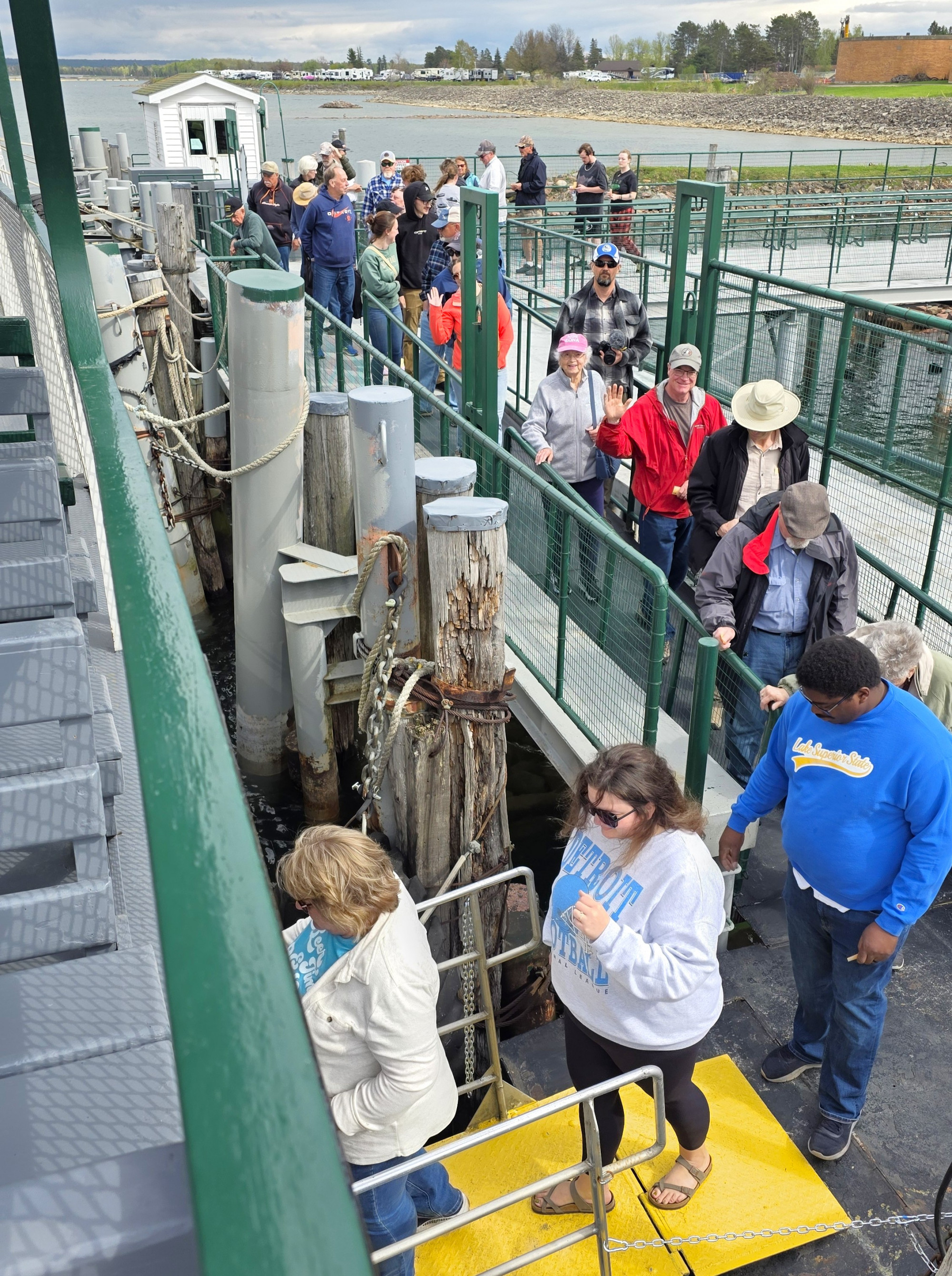 Boatnerd Cruise Spring Original Soo Locks Boat Tours All On Board