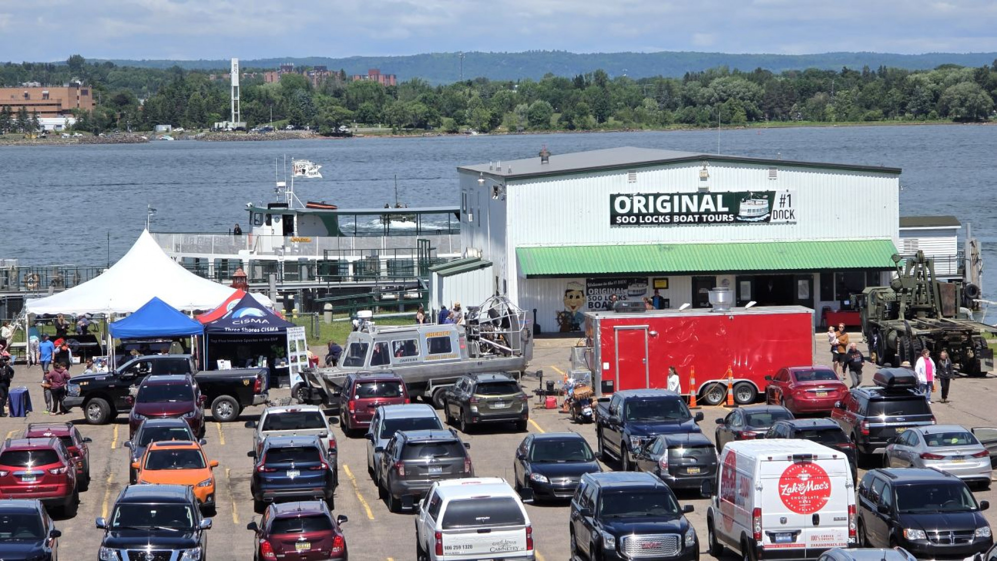 Little Sailors Day at Original Soo Locks Boat Tours Sault Michigan