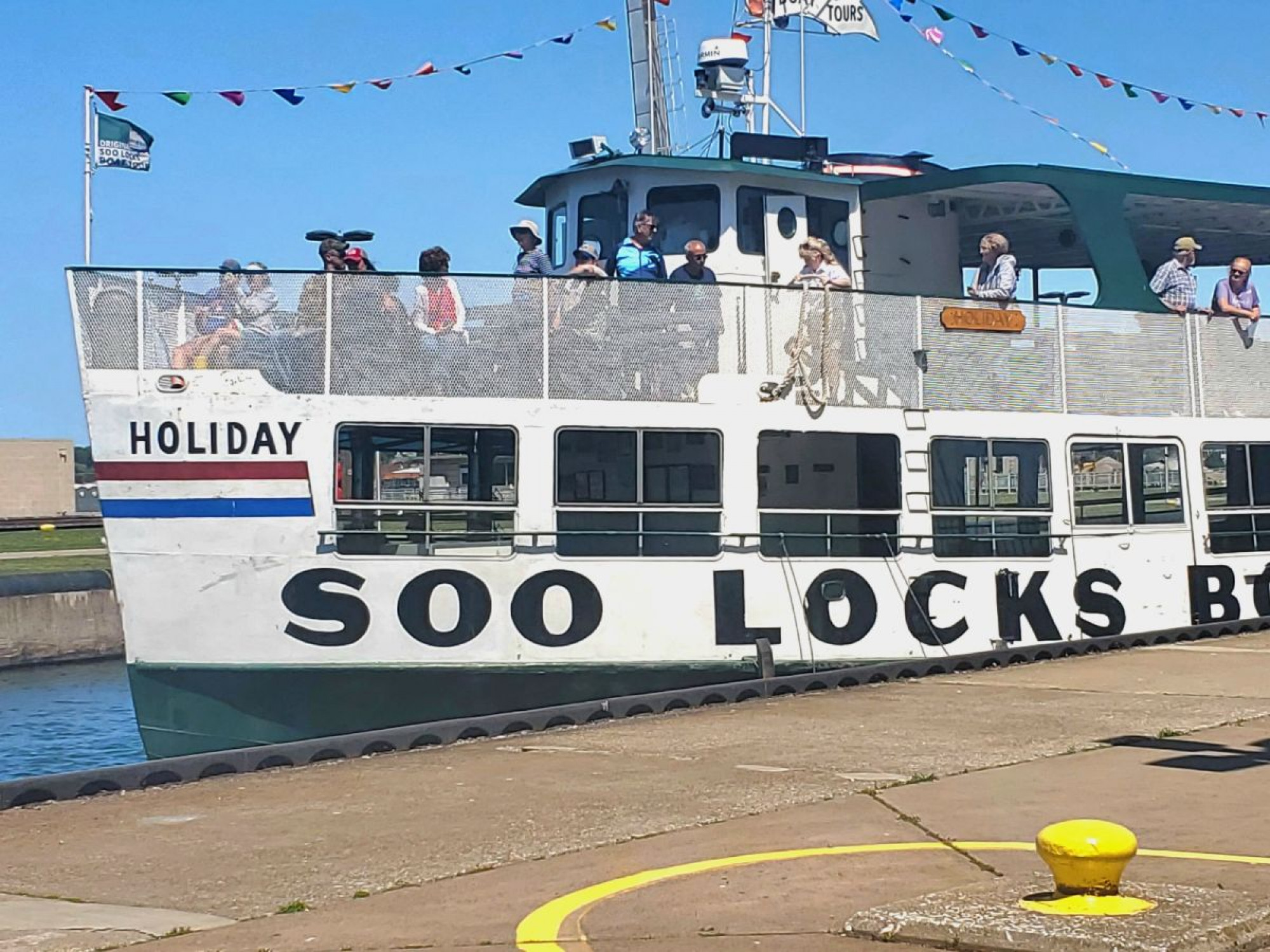 Little Sailors Day at Original Soo Locks Boat Tours Sault Michigan