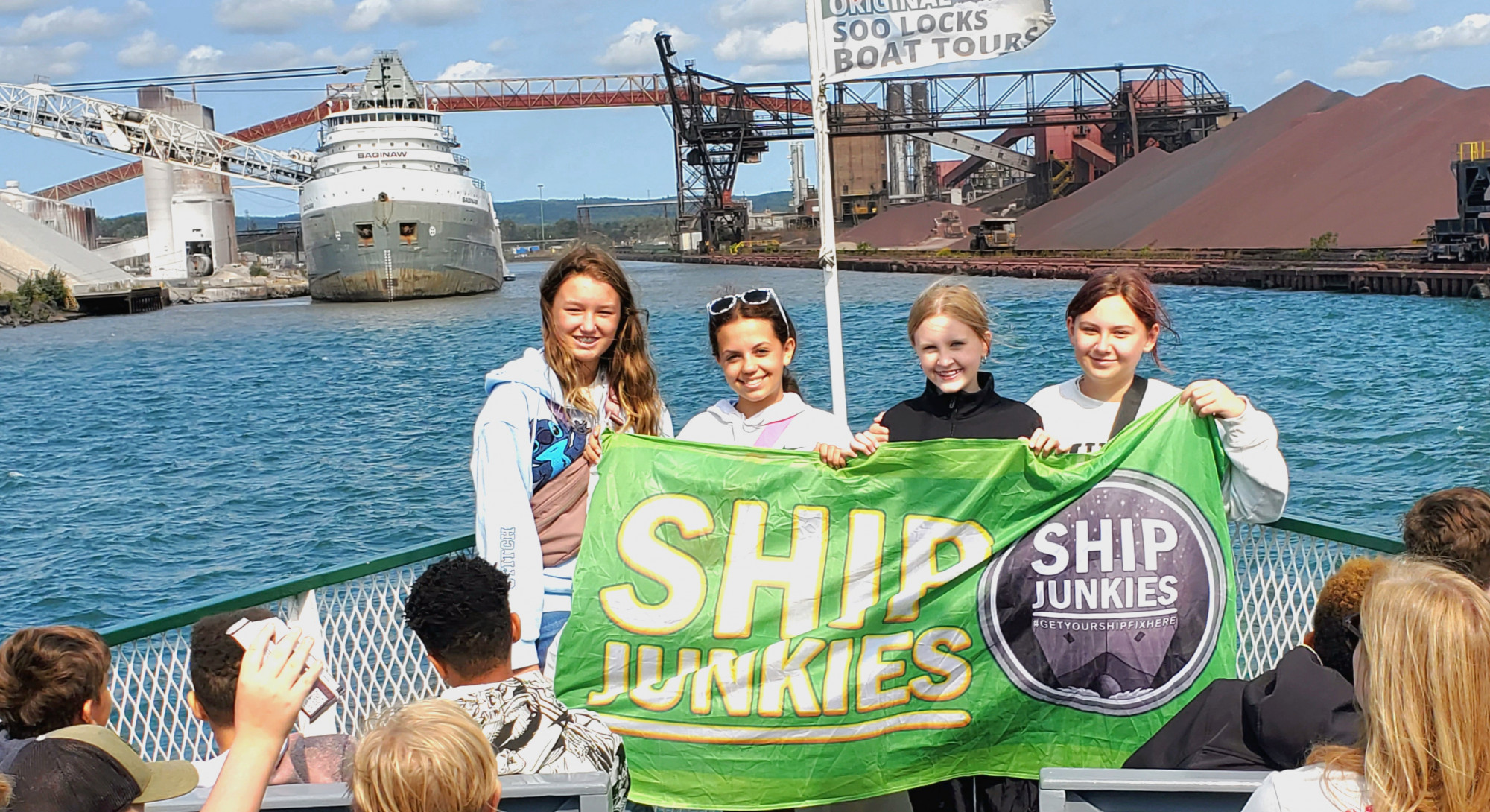 Ship Junkies Original Soo Locks Boat Tours Boatnerd Cruises in Sault Ste. Marie, Michigan