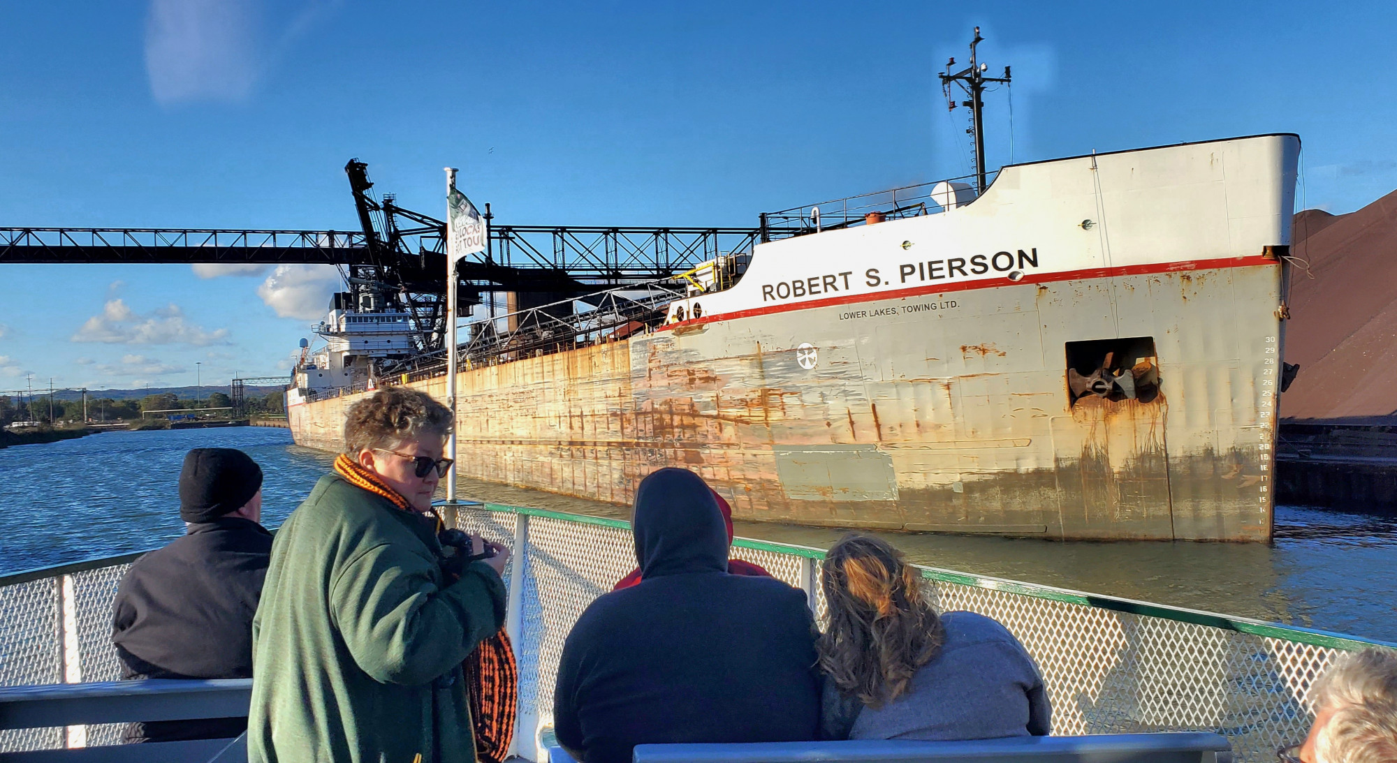 Ship Robert S Peirson Boatnerd Cruise Original Soo Locks Boat Tours Sault Michigan Event