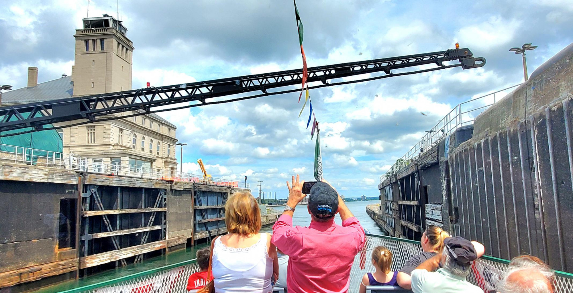 Exciting Family Fun in Michigan's Upper Peninsula Travel through the Soo Locks with the Original Soo Locks Boat Tours in Sault Ste. Marie.