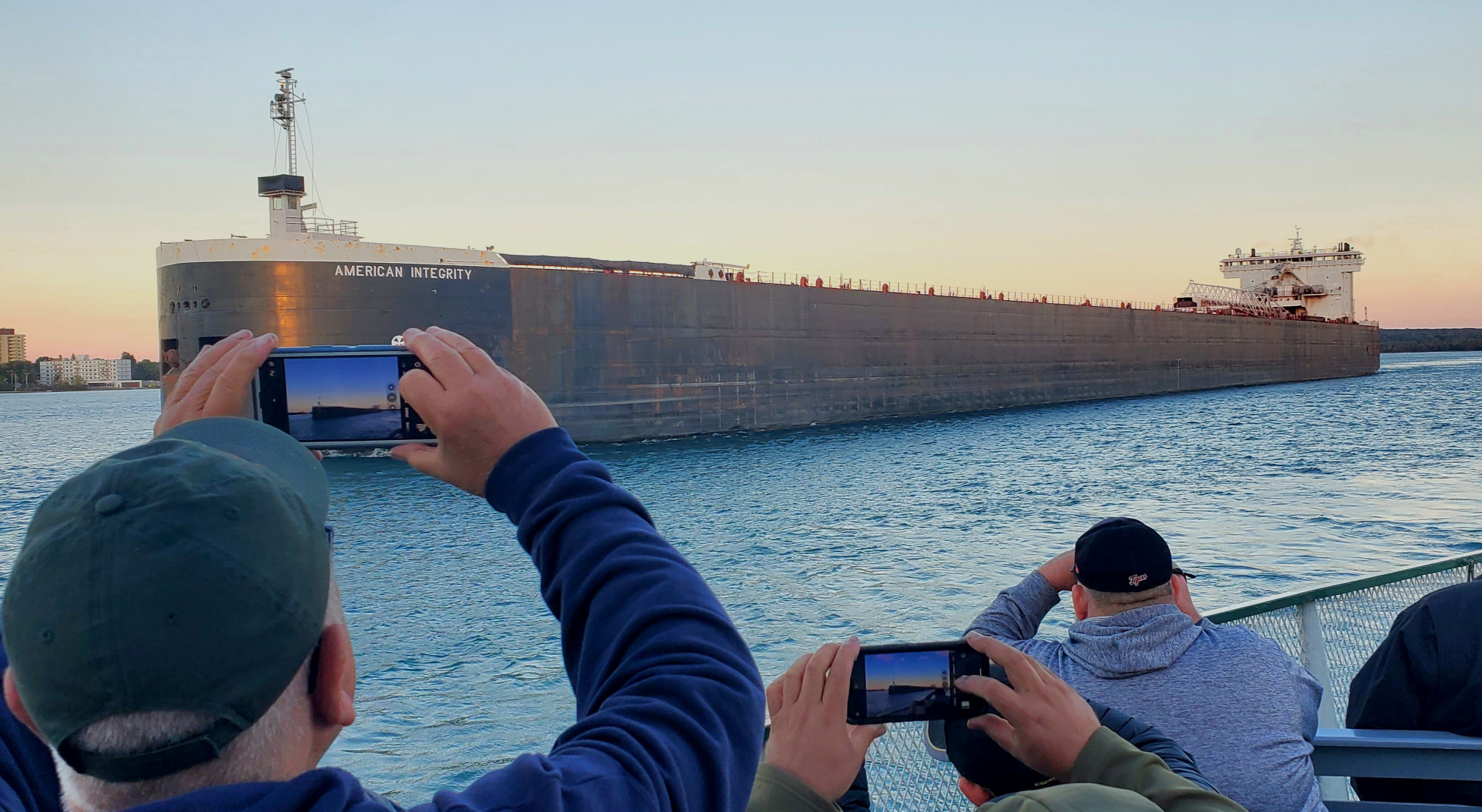 Boatnerd Cruises Soo Locks Sault Ste. Maire, Michigan Original Soo Locks Boat Tours Great Lakes Freighters Ship Junkies 