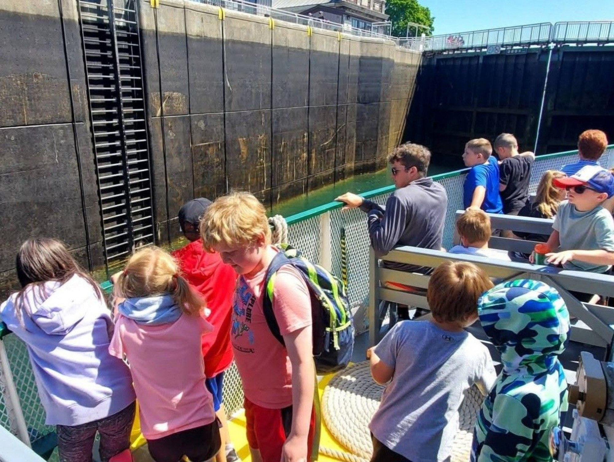 Little Sailors Day at Original Soo Locks Boat Tours Sault Michigan