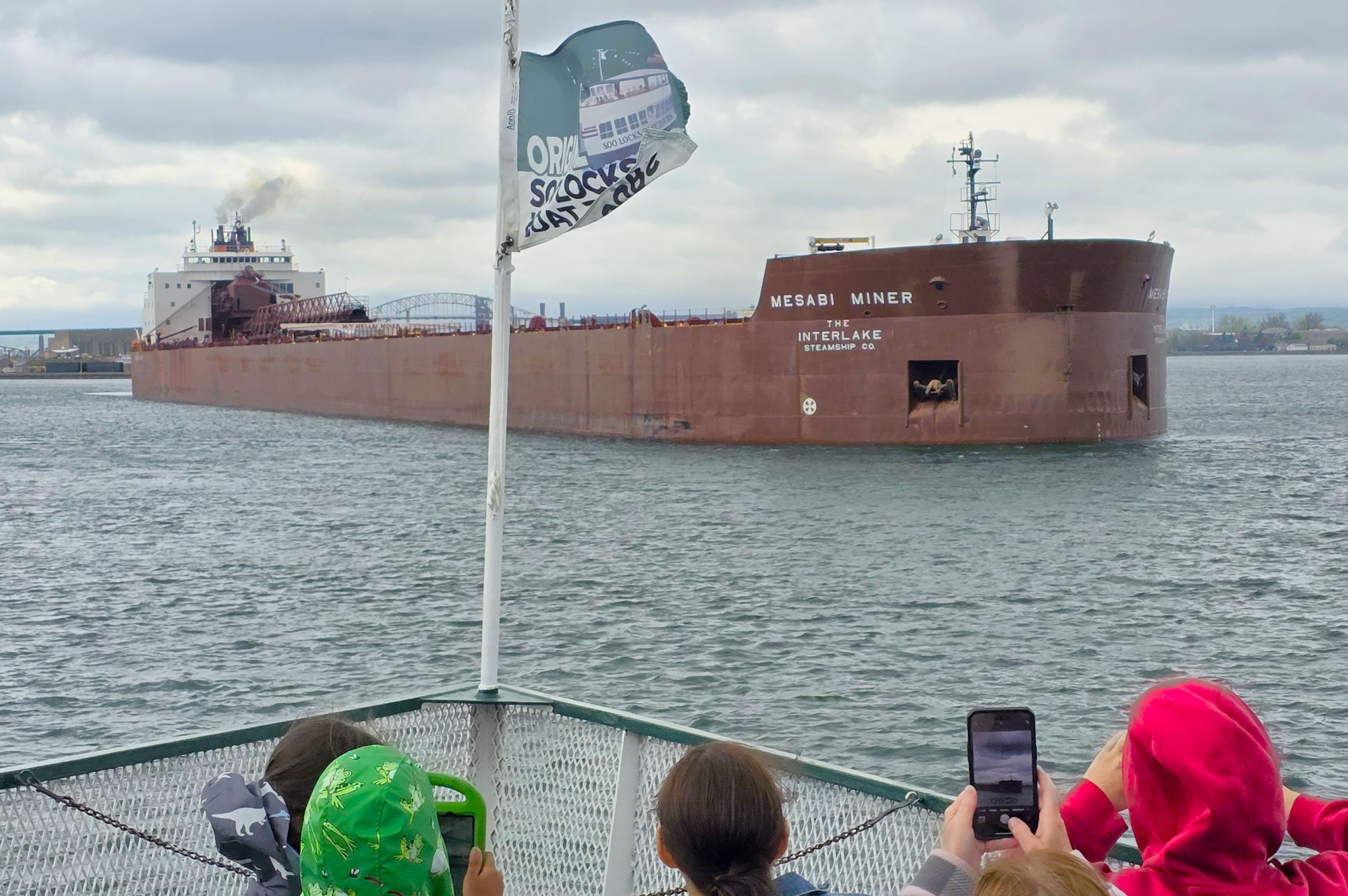 Boatnerd Cruise in Sault Ste. Marie, Michigan with the Original Soo Locks Boat Tours 
