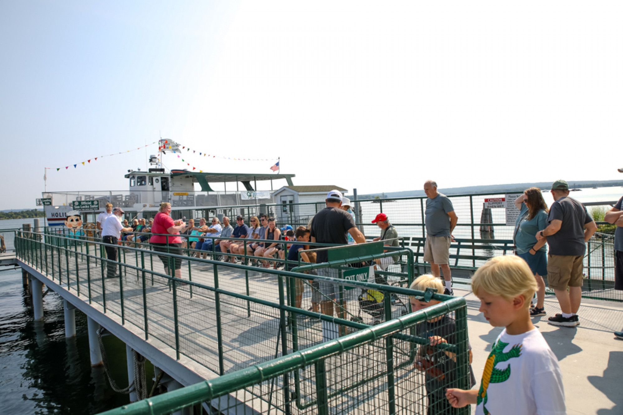 Original Soo Locks Boat Tour Little Sailor Days Kids in Sault Michigan