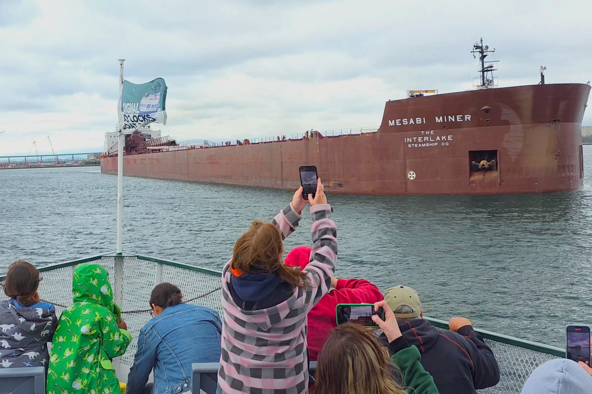 Ship Mesabi Miner Original Soo Locks Boatnerd Cruise things to do in Michigan's Upper Peninsula