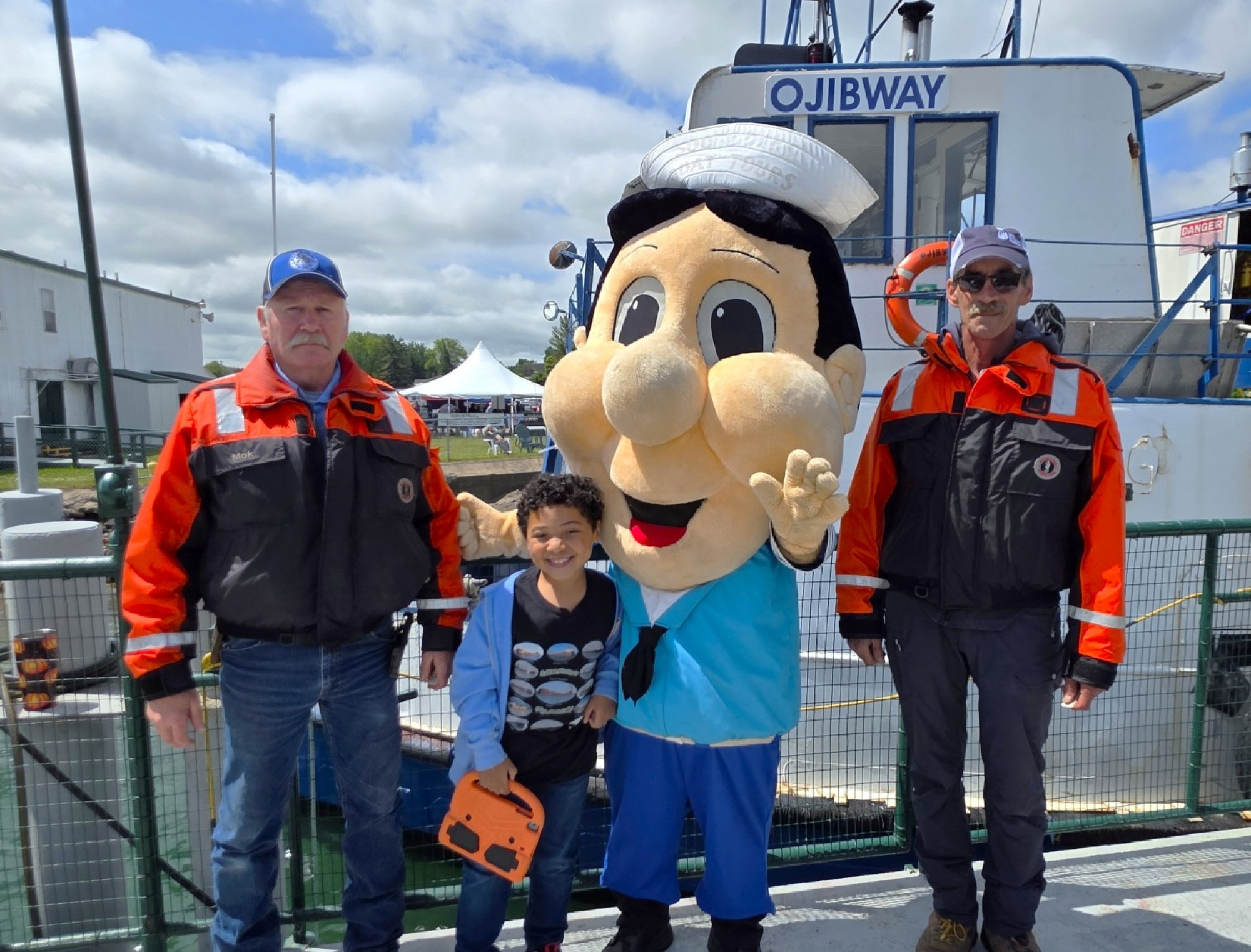 Little Sailors Day at Original Soo Locks Boat Tours Sault Michigan