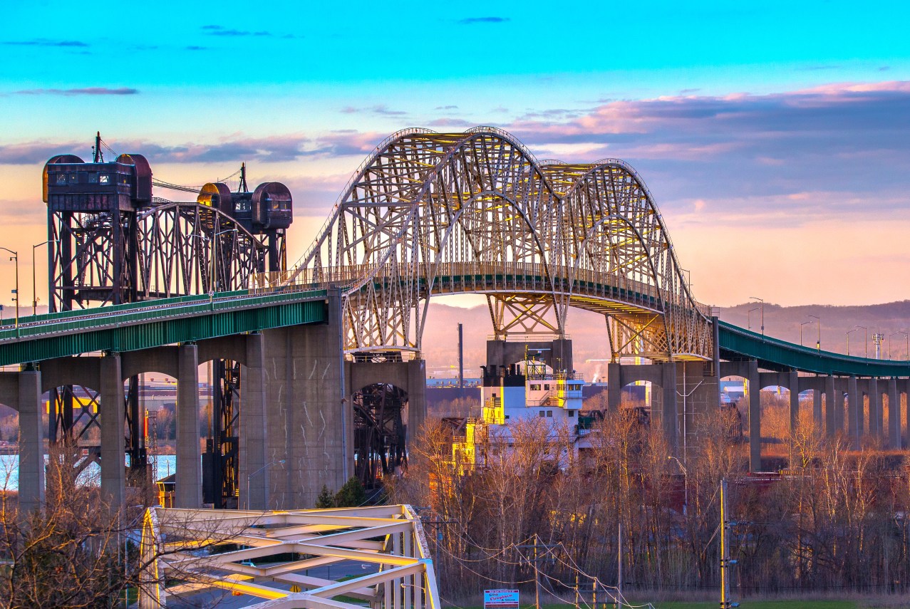 International Bridge the Gateway to the Twin Cities