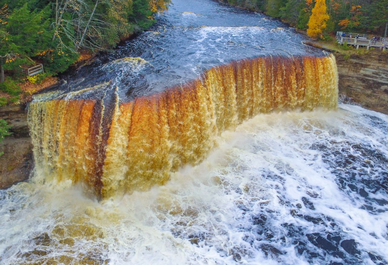 Upper Tahquamenon Falls Exploring the U.P. with the Original Soo Locks Boat Tours